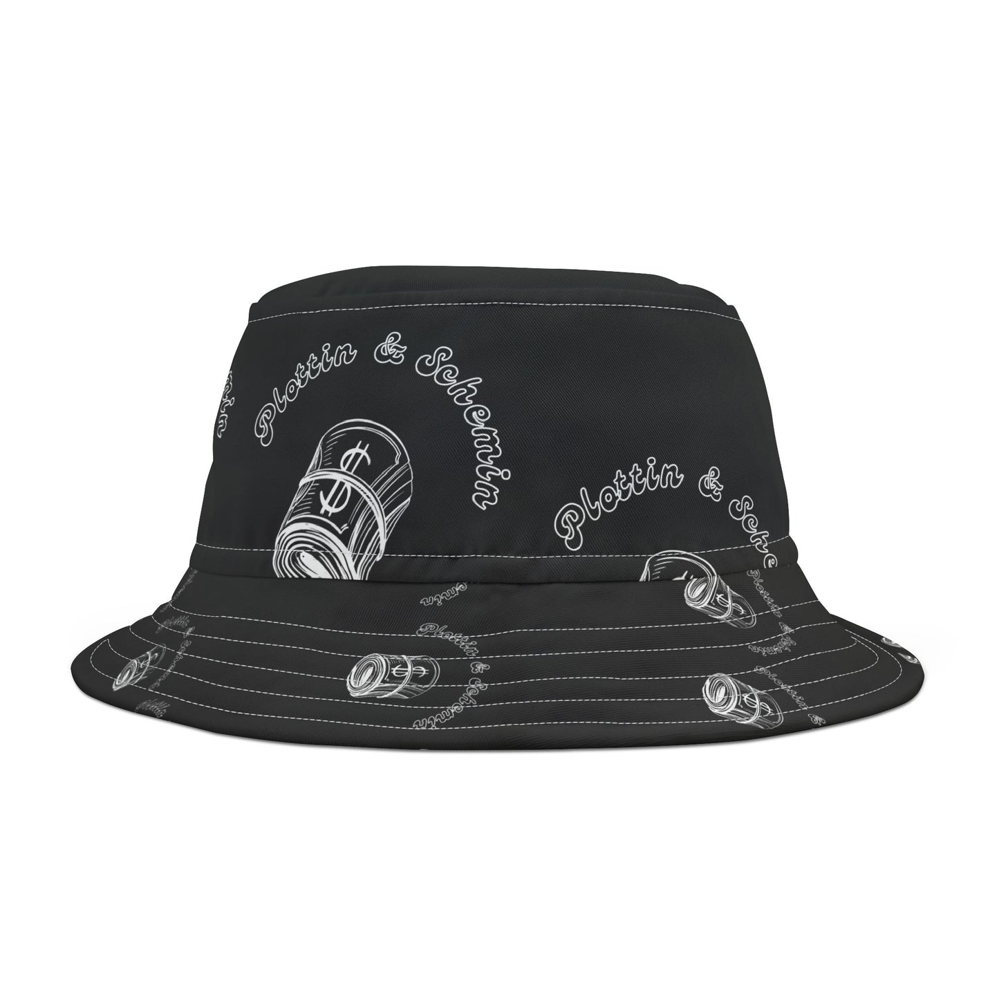 Plottin & $chemin Bucket Hat