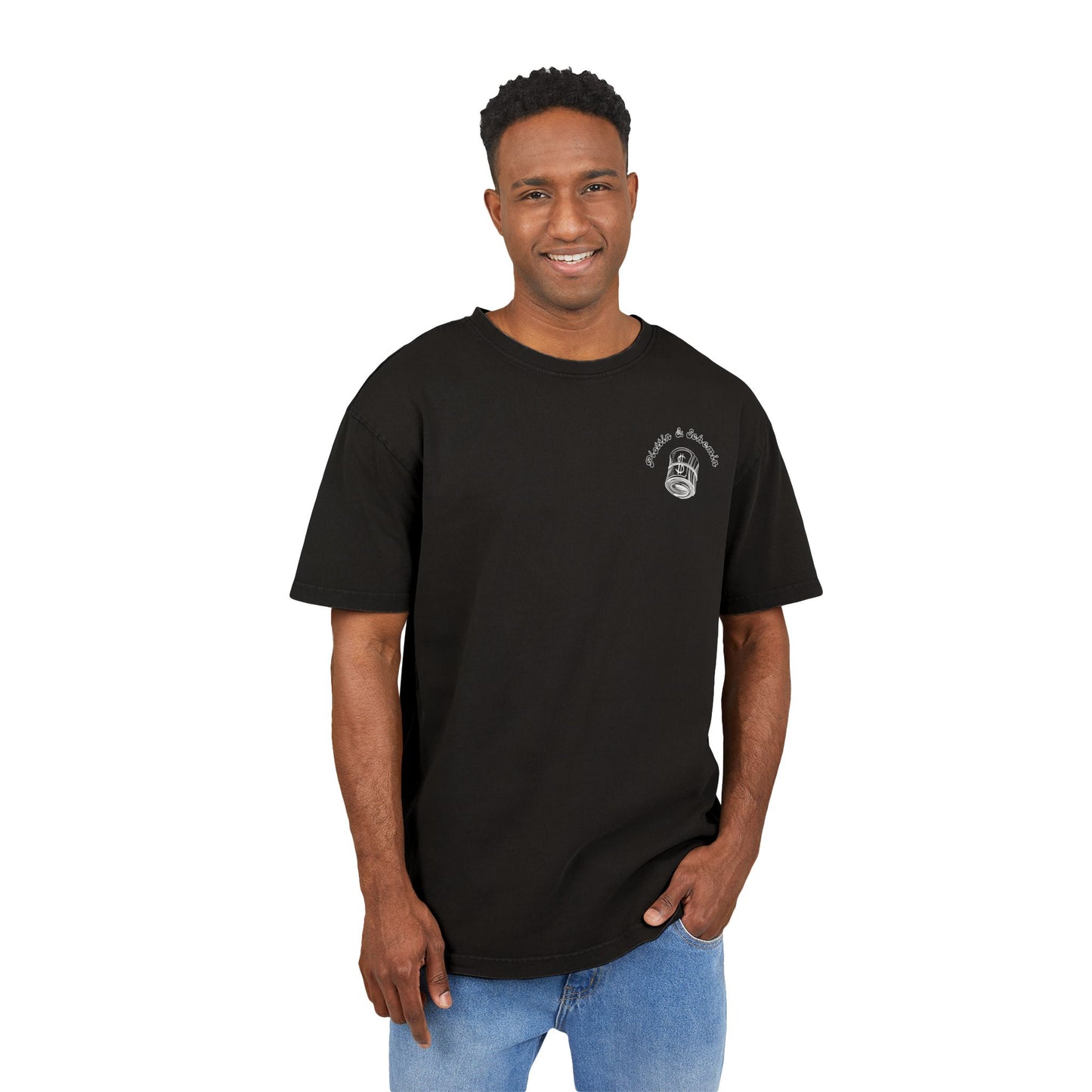 Plottin & $chemin Acid Dye Oversize Heavy Tee