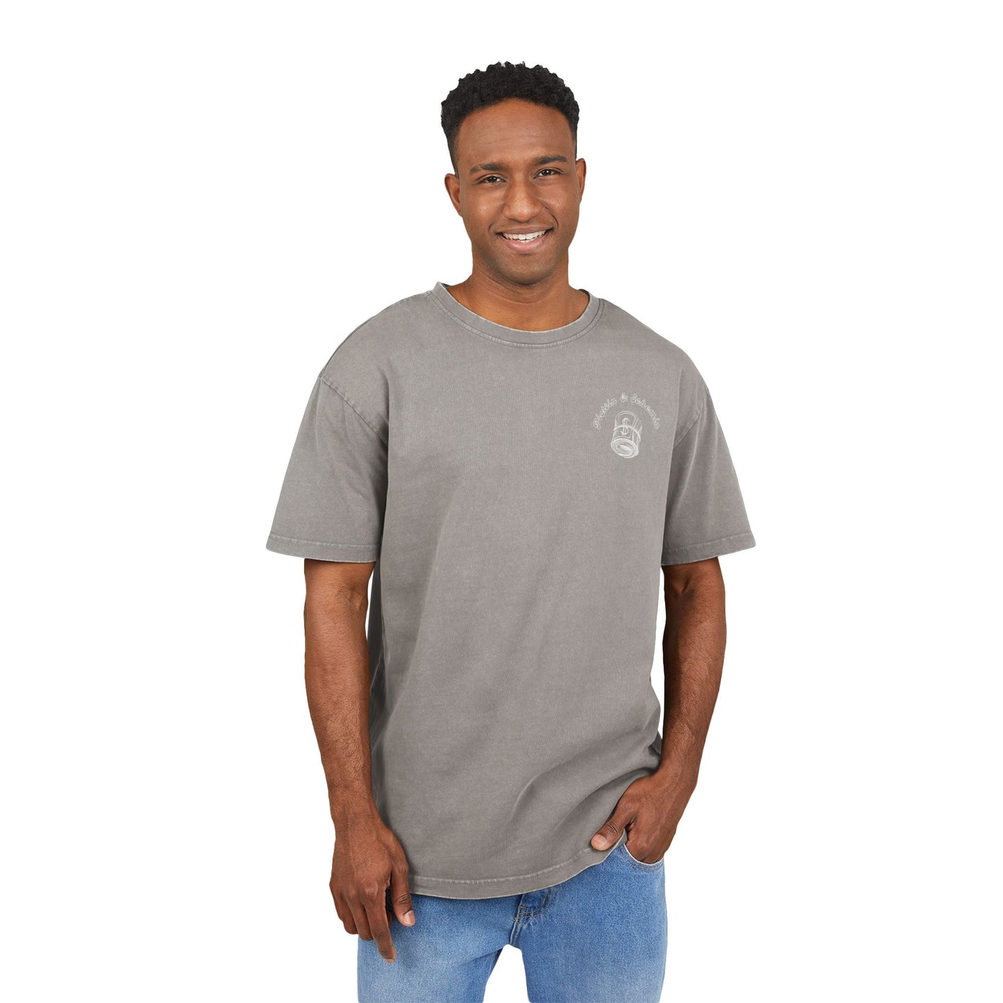 Plottin & $chemin Acid Dye Oversize Heavy Tee