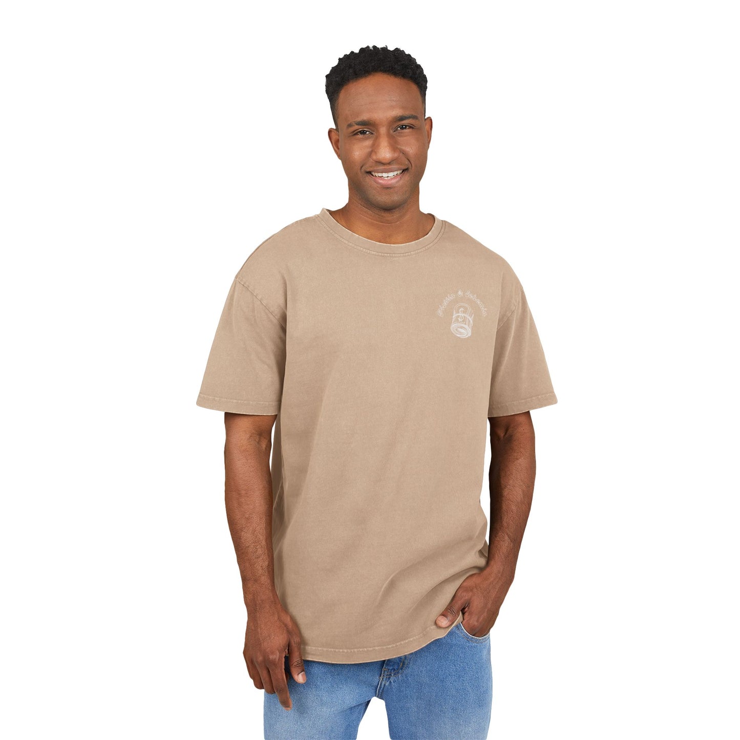 Plottin & $chemin Acid Dye Oversize Heavy Tee