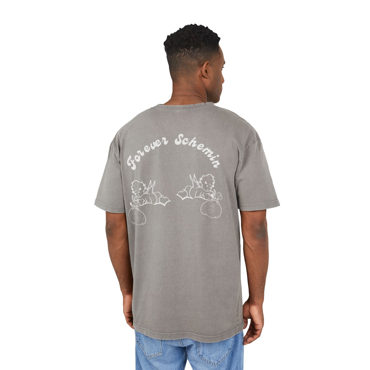 Plottin & $chemin Acid Dye Oversize Heavy Tee