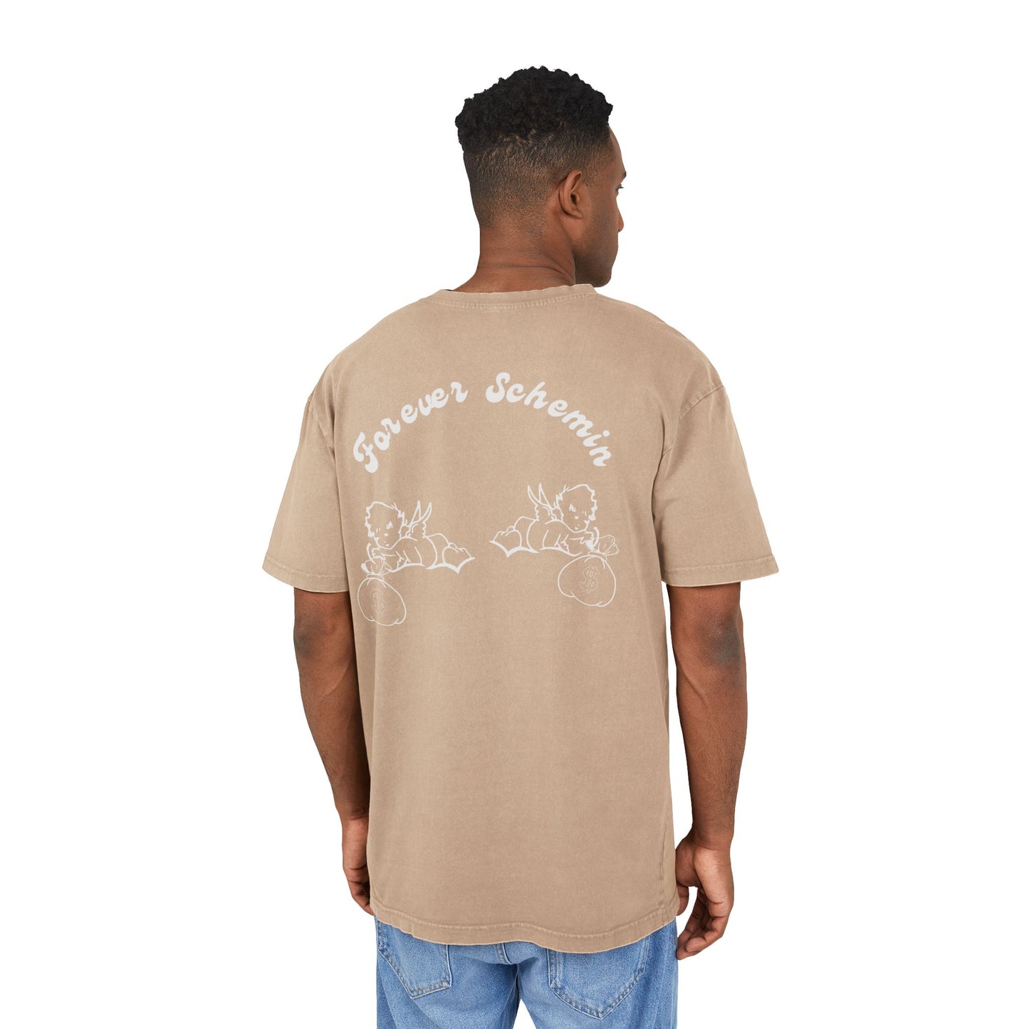 Plottin & $chemin Acid Dye Oversize Heavy Tee