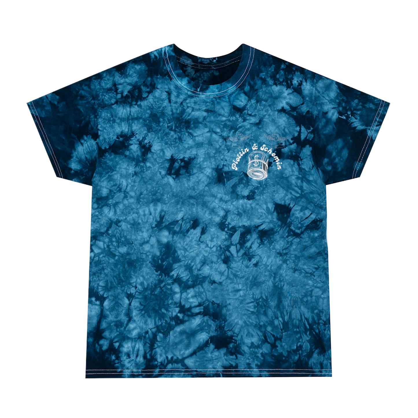 Plottin & $chemin Crystal Tie-Dye Tee